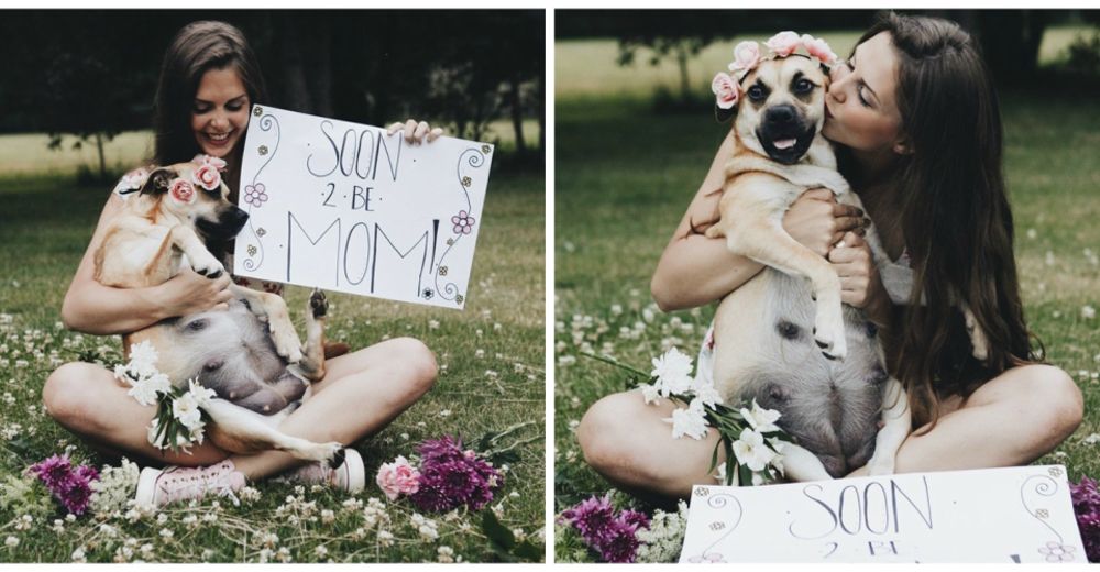 Las redes mueren de amor con la sesión de fotos de esta futura mamá