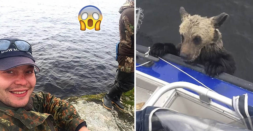 Estos pescadores no se imaginaron que su día de trabajo terminara en un increíble rescate