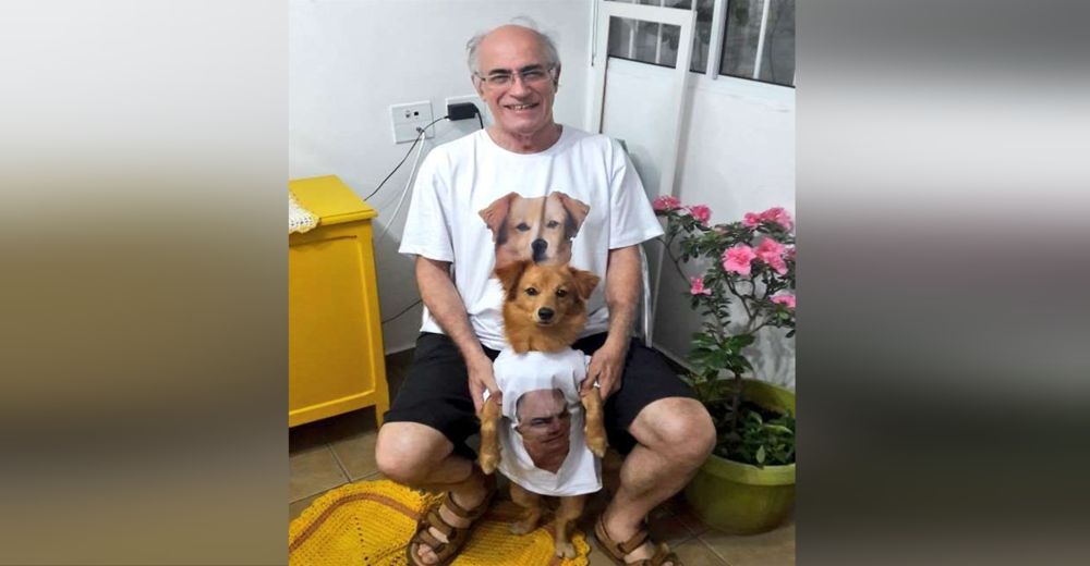 Se negaba a tener mascotas, pero este perrito se convirtió en el aliento para sus días difíciles