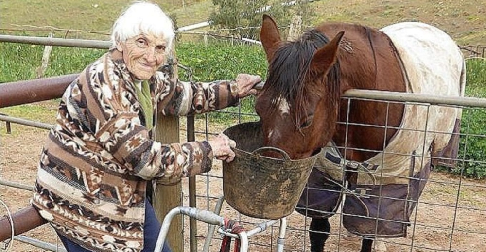 Una mujer de 88 años hace más de 3 décadas que se dedica a rescatar animales no amados