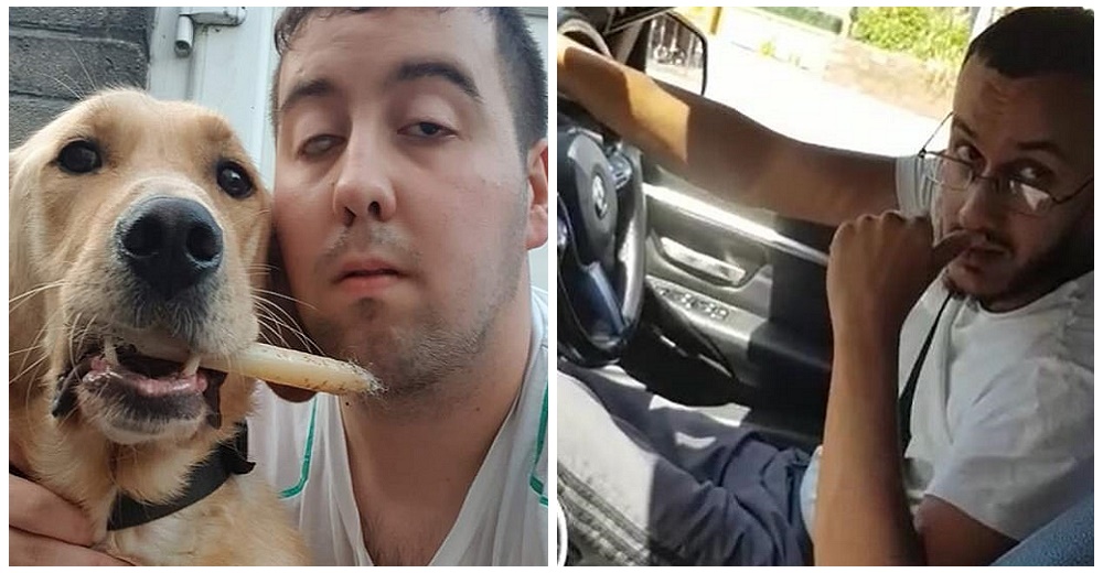 Un invidente denuncia que el conductor de UBER se negó a trasladarlo con su perro guía