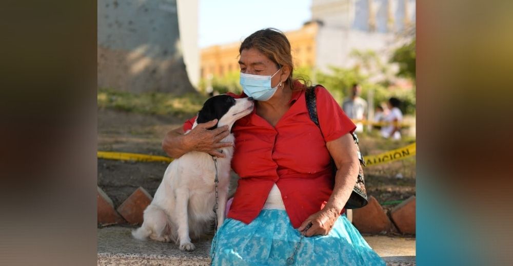 Hombre echa a la calle a su inquilina de 68 años y a su perrita, dejándolas en total desamparo